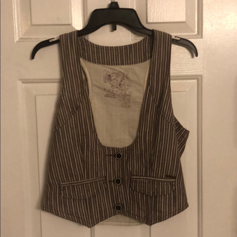 Roxy Striped vest